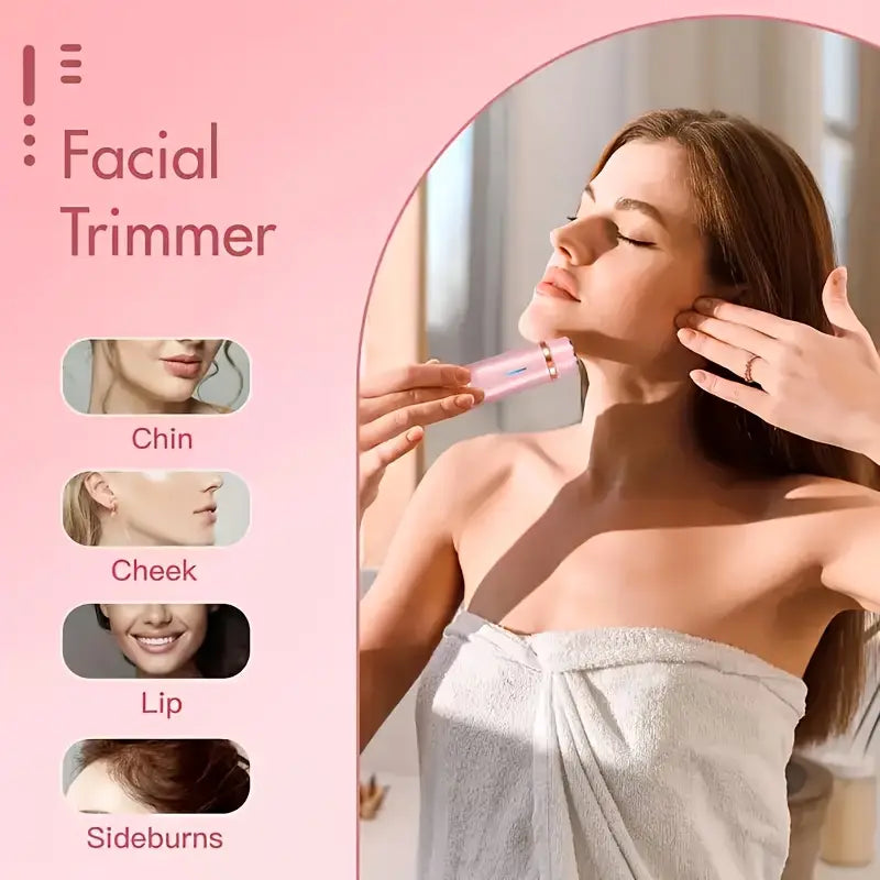 2-in-1 Electric Shaver for Women – Smooth Skin, No Ingrown Hairs