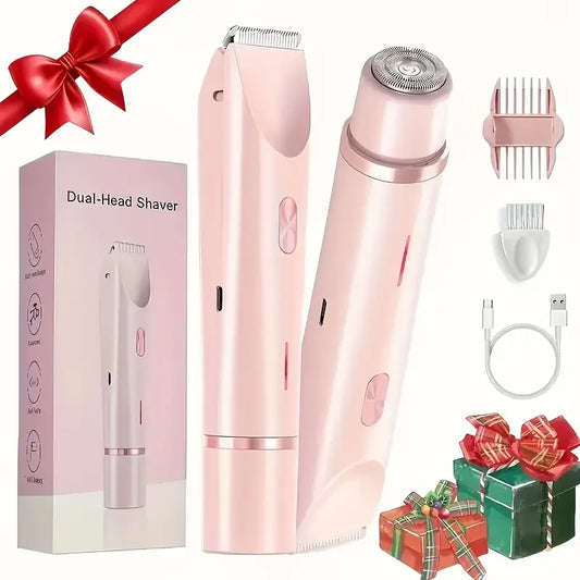 2-in-1 Electric Shaver for Women – Smooth Skin, No Ingrown Hairs